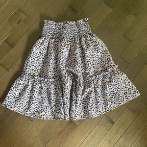H&M girls skirt size 14 with multi coloured flowers